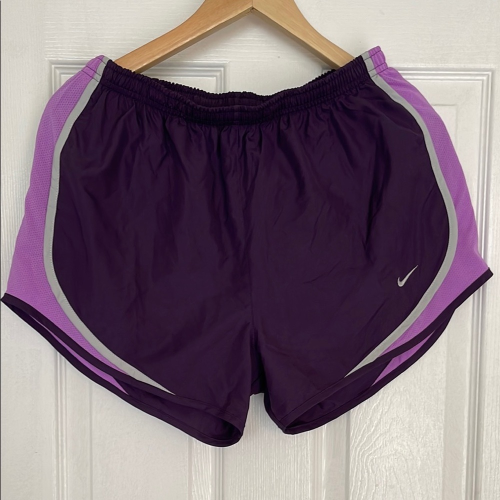 Nike Purple Athletic Shorts Lightweight and Breathable